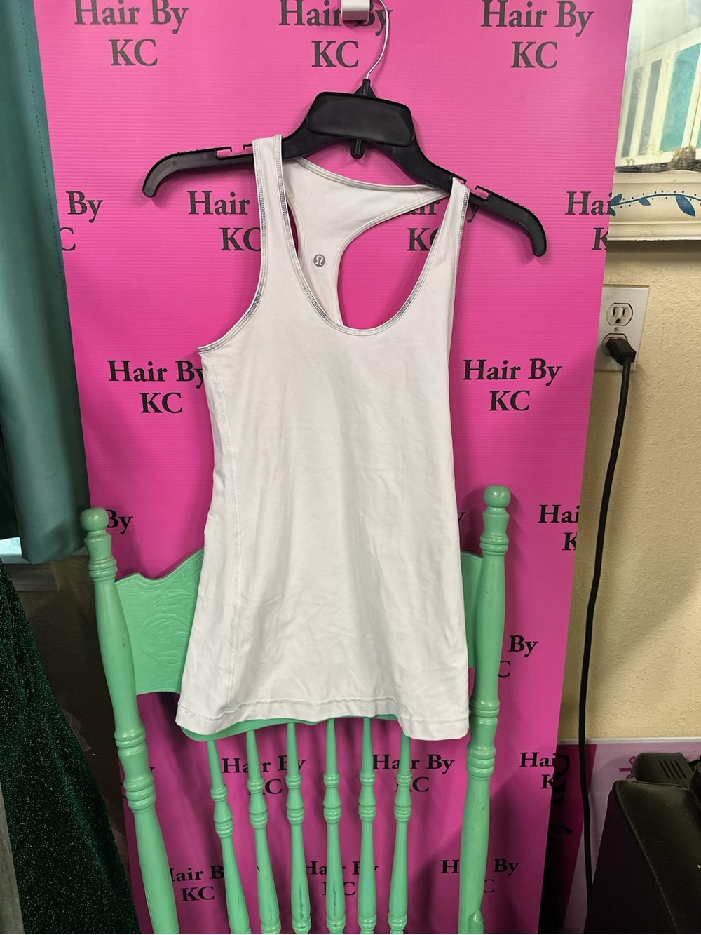 lululemon athletica White Racerback Tank